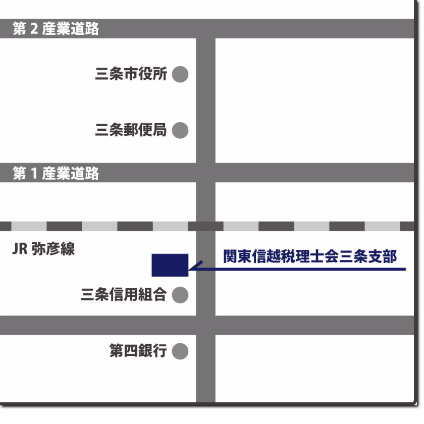 税理士会三条支部_MAP